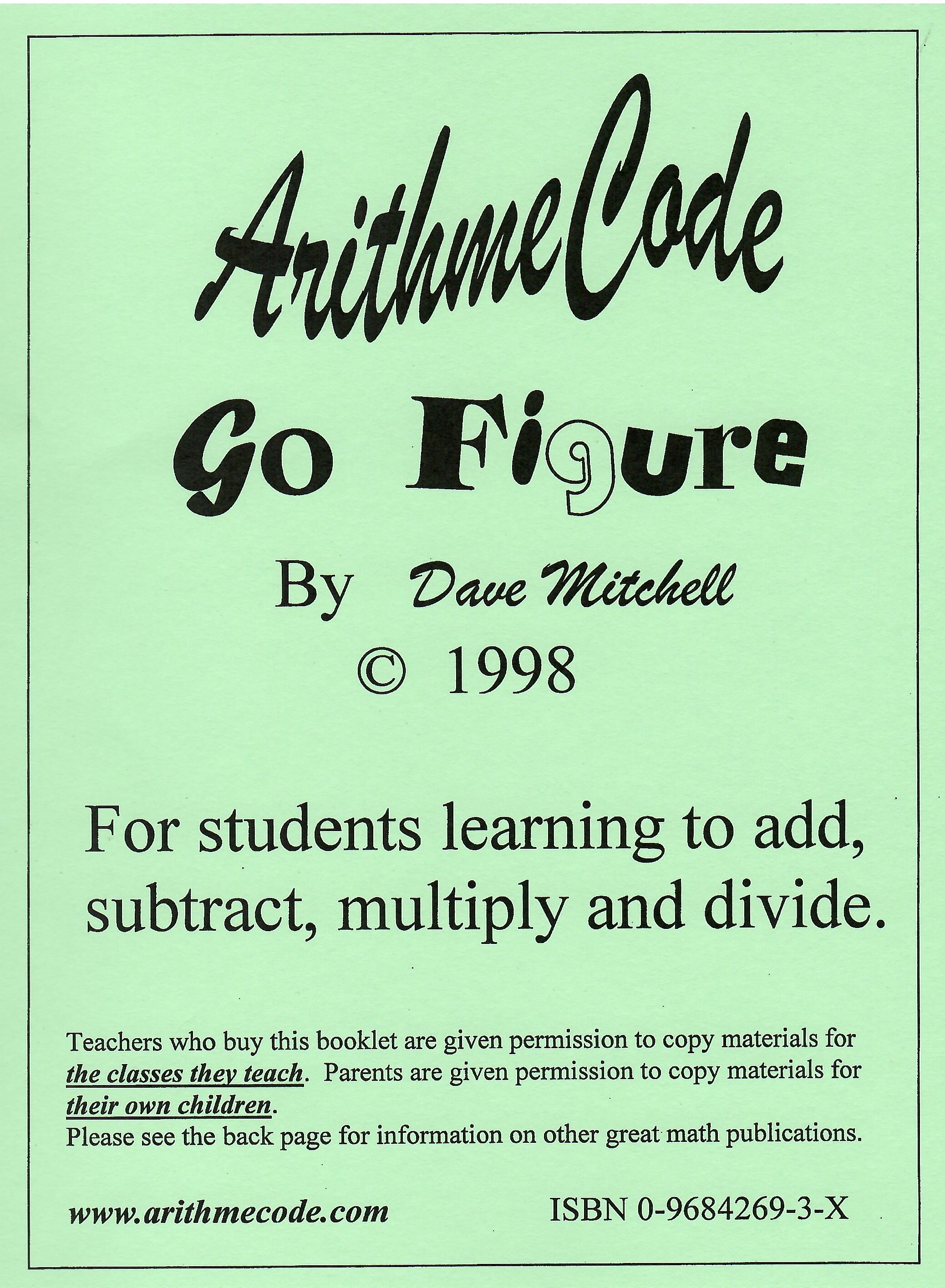 ArithmeCode Go Figure book cover